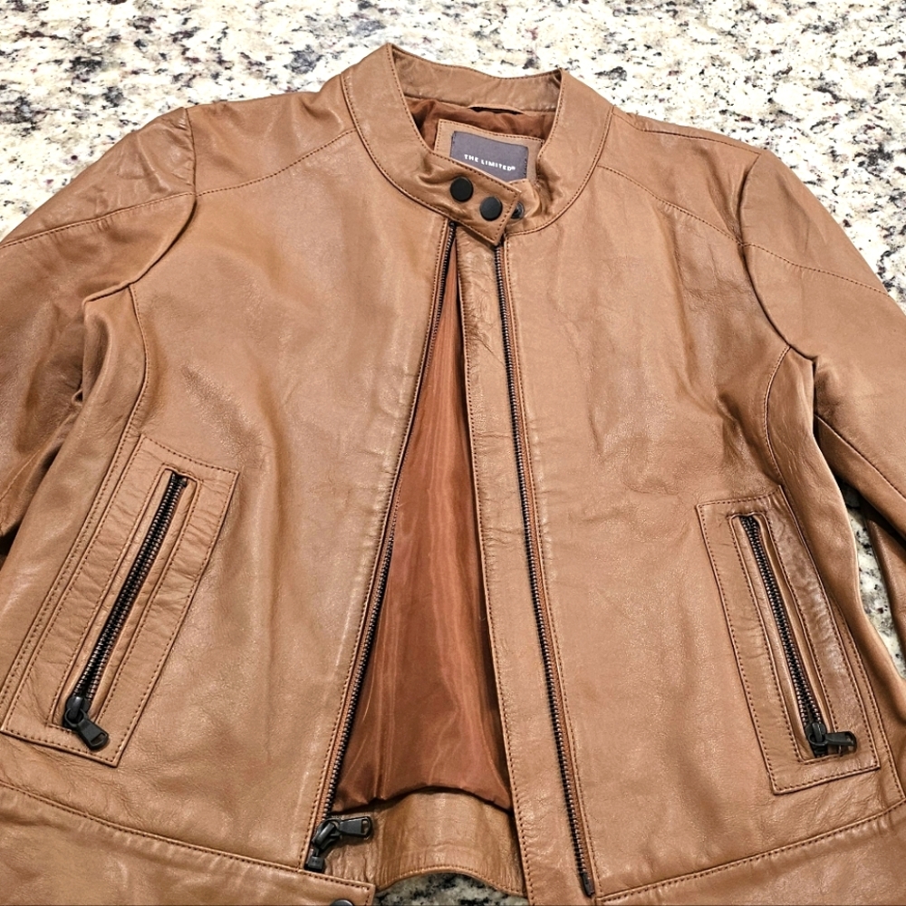 Leather jacket